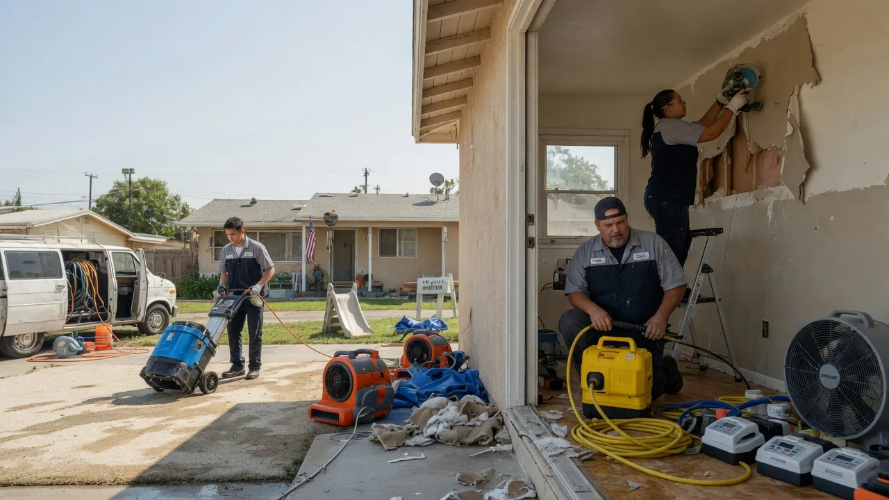 Water Damage Restoration in Bleiblerville, TX near me